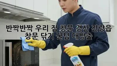 ✨반짝반짝✨ 우리 집 창문, 💎경산 진량읍💎 창문 닦기 꿀팁 대방출!